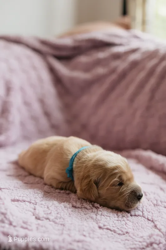 AKC purebred Golden retriever girl  – Golden Retriever puppy for sale in Washington, IA