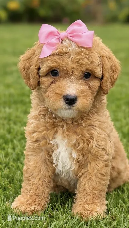 Lilo, a female Miniature Goldendoodle for sale in Orlando, FL – Photo 1 of 1