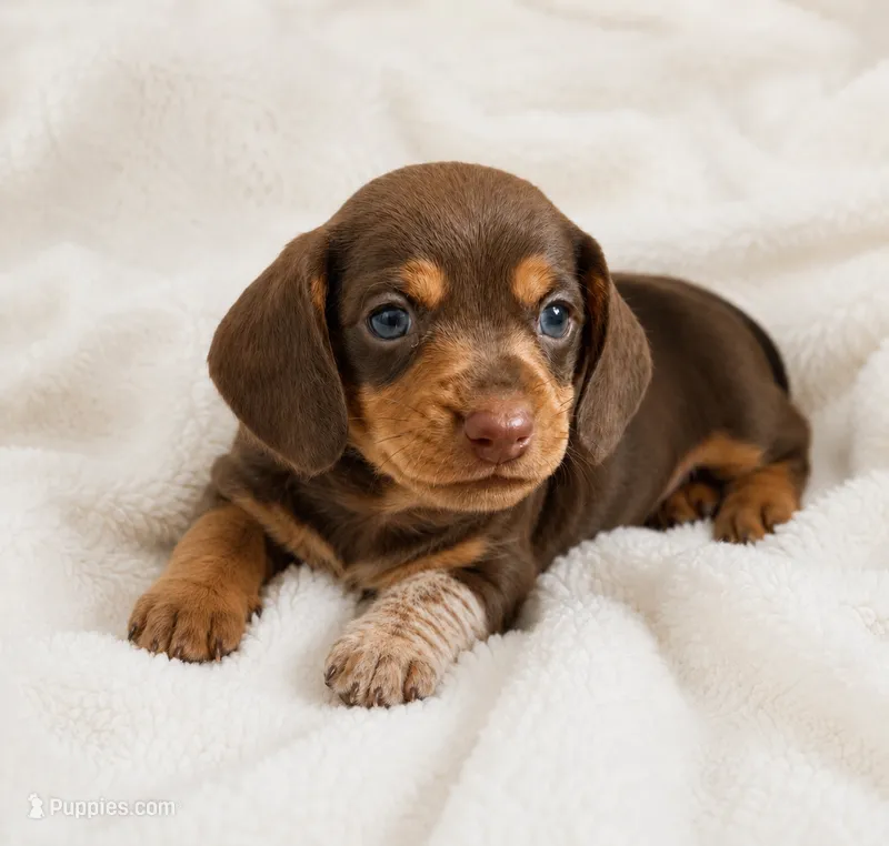 Choco – Miniature Dachshund puppy for sale in Beverly Hills, CA