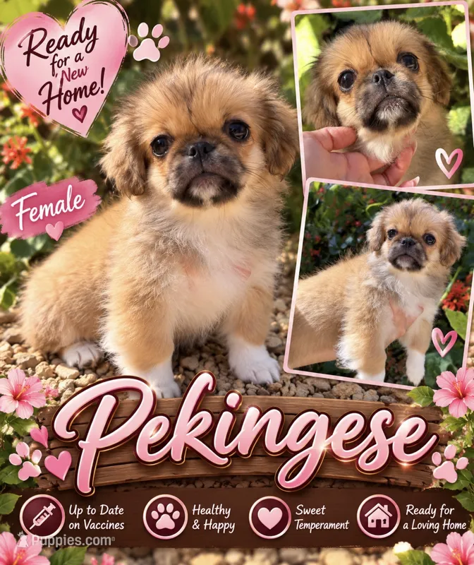 Cindy – Pekingese puppy for sale in Arcadia, FL