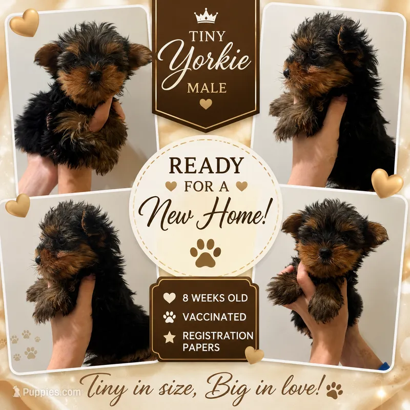 Lucky – Yorkshire Terrier puppy for sale in Arcadia, FL