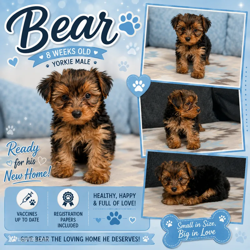 Teddy – Yorkshire Terrier puppy for sale in Arcadia, FL