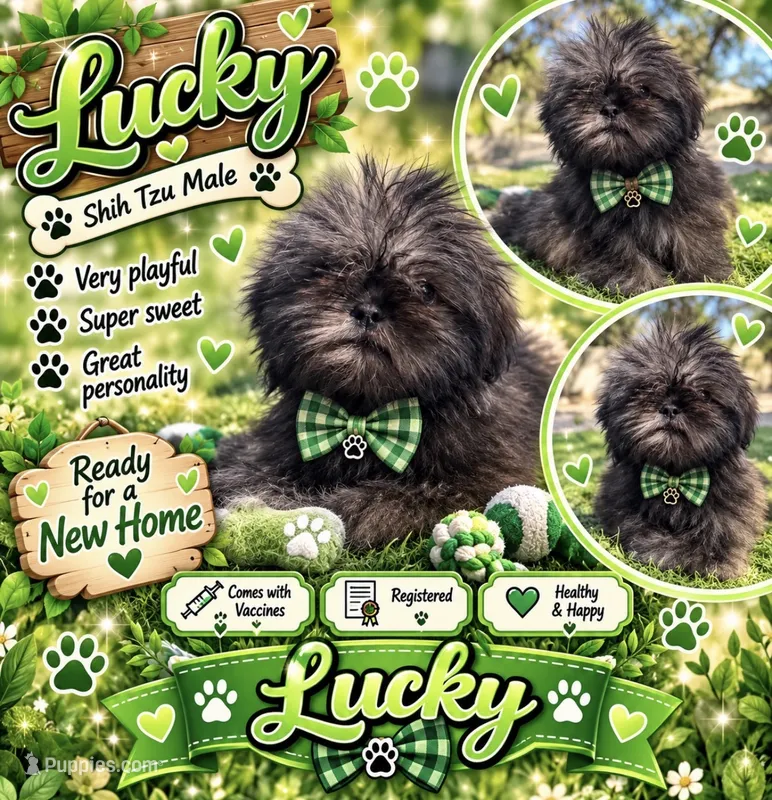 Lucky – Shih Tzu puppy for sale in Arcadia, FL