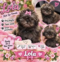 Lola, a female Shih Tzu for sale in Arcadia, FL – 1 of 1