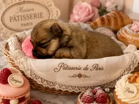 Evie F1, a female Pomeranian for sale in Lynnwood, WA – 2 of 5