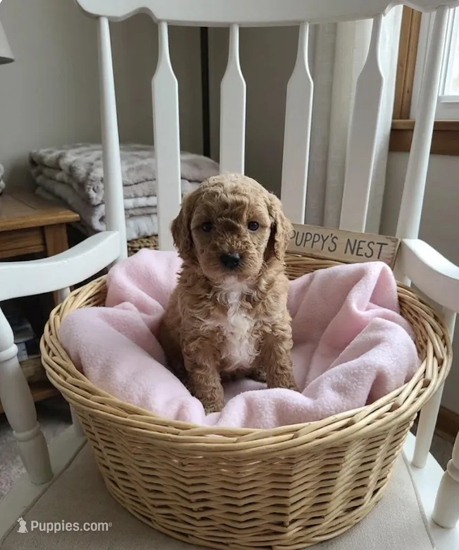 Muffin  – Miniature Goldendoodle puppy for sale in Greensboro, NC