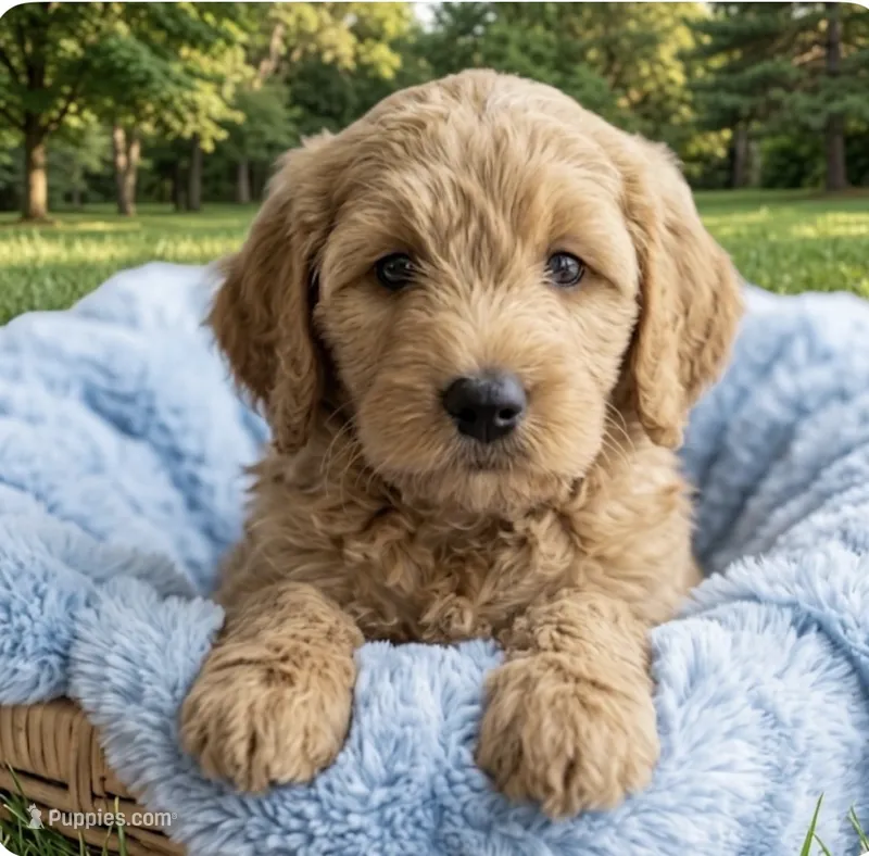 Pablo – Miniature Goldendoodle puppy for sale in Greensboro, NC
