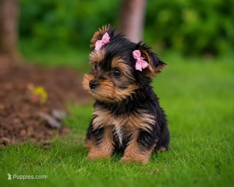 Lottie — Yorkshire Terrier Girl 🎀 – Yorkshire Terrier puppy for sale in Lancaster, PA