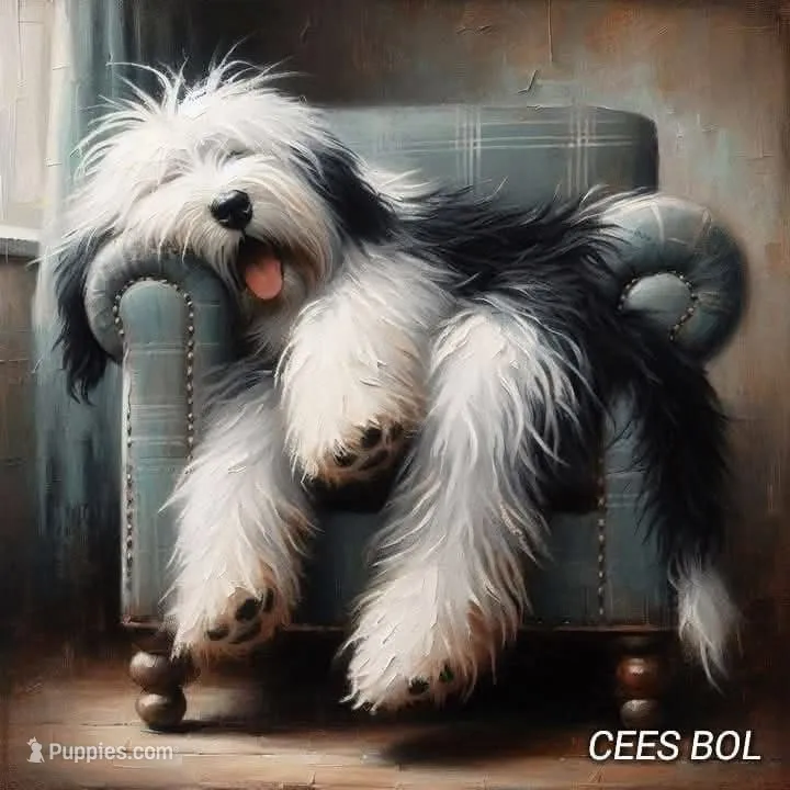 Lucas – Old English Sheepdog puppy for sale in Perris, CA