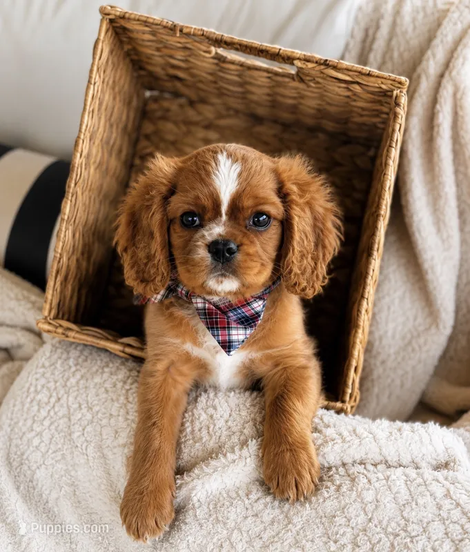 Bluey  – Cavalier King Charles Spaniel puppy for sale in Crystal Lake, IL