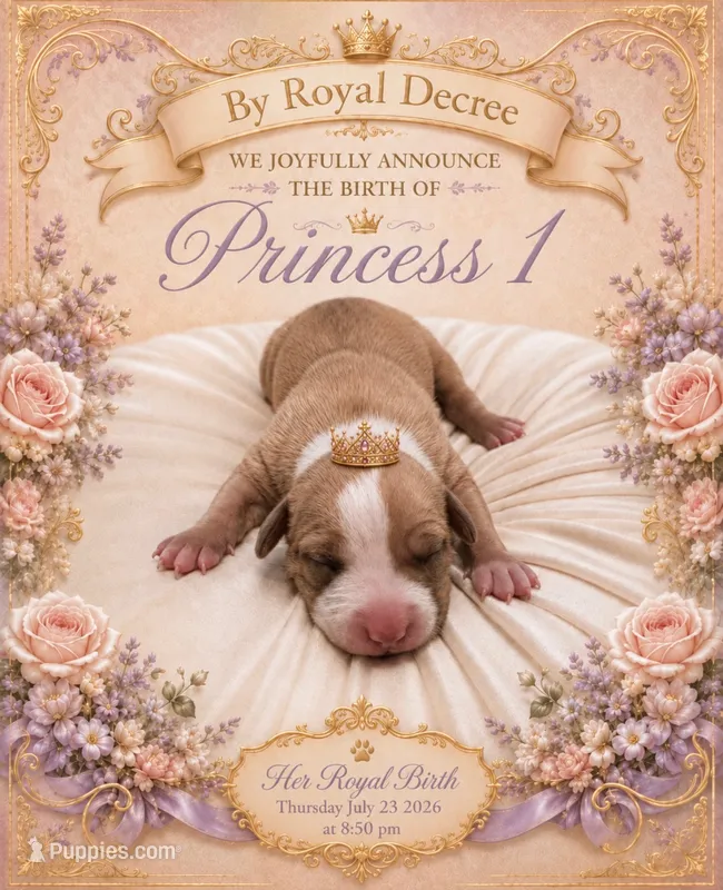 Princess #1 – American Pit Bull Terrier puppy for sale in Wilmington, DE