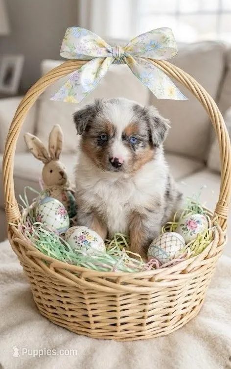 Bluebell – Miniature Australian Shepherd puppy for sale in Fairfield, ME