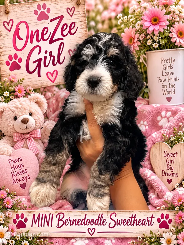 OneZee – Bernedoodle puppy for sale in Fort Worth, TX