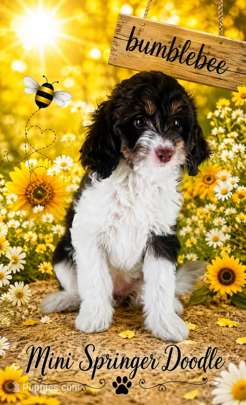 MINI BumbleBee Girl – Springer Doodle puppy for sale in Fort Worth, TX