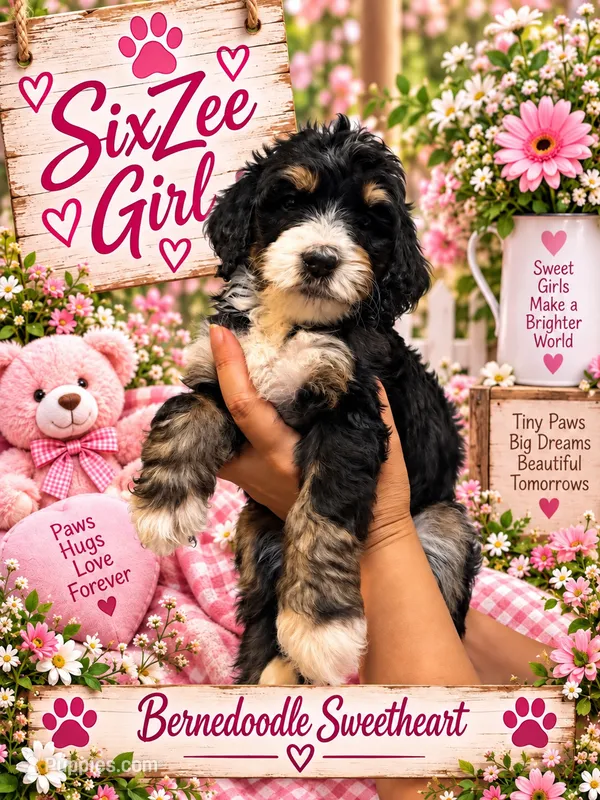 SixZee – Bernedoodle puppy for sale in Fort Worth, TX