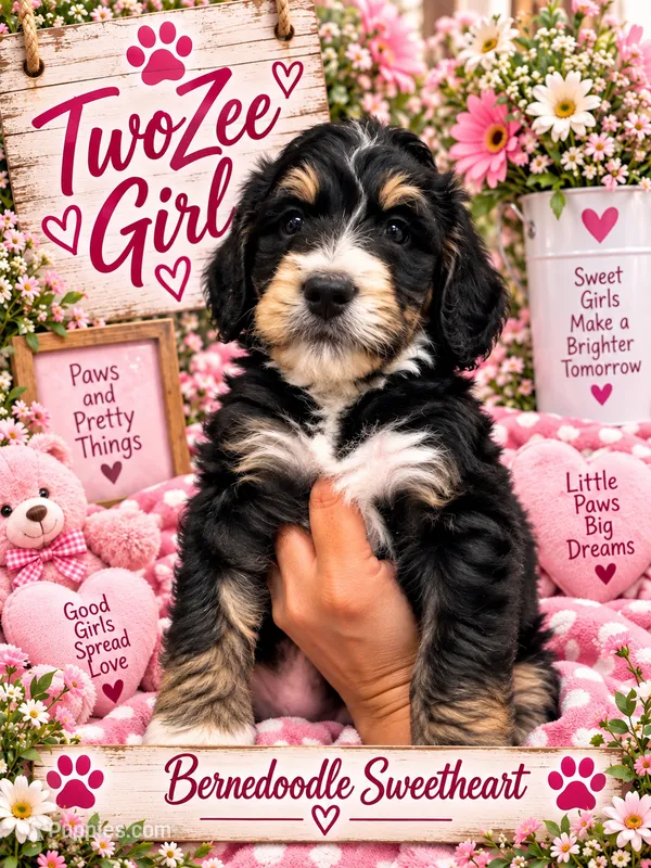 TwoZee – Bernedoodle puppy for sale in Fort Worth, TX