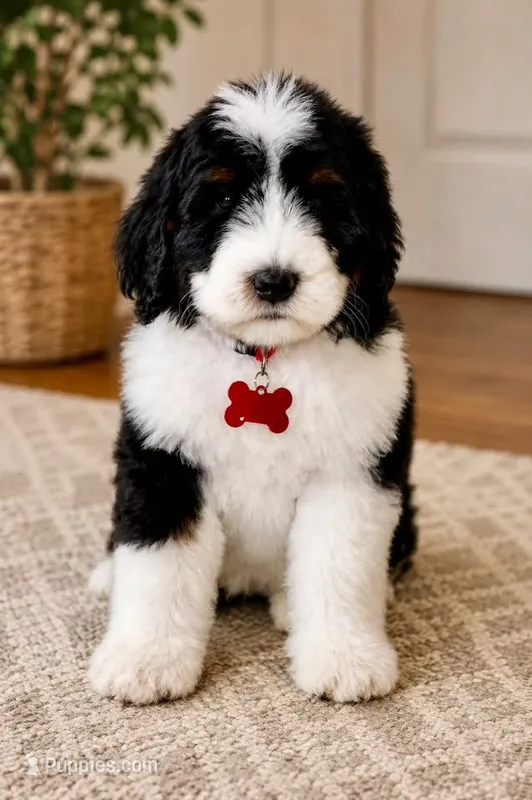 Dune – Bernedoodle puppy for sale in New Bern, NC