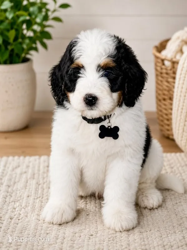 Drift  – Bernedoodle puppy for sale in New Bern, NC