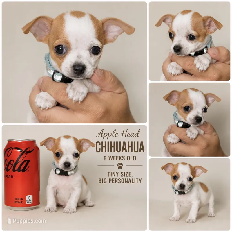 Extra Tiny White & Tan  Chihuahua Boy  – Chihuahua puppy for sale in Moreno Valley, CA