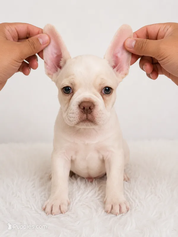 Cream colored Frenchy pug boy 3  – French Bulldog, Pug puppy for sale in Moreno Valley, CA
