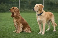Golden spaniel retriever, a male English Cocker Spaniel and Golden Retriever for sale in Moreno Valley, CA – Photo 4 of 4