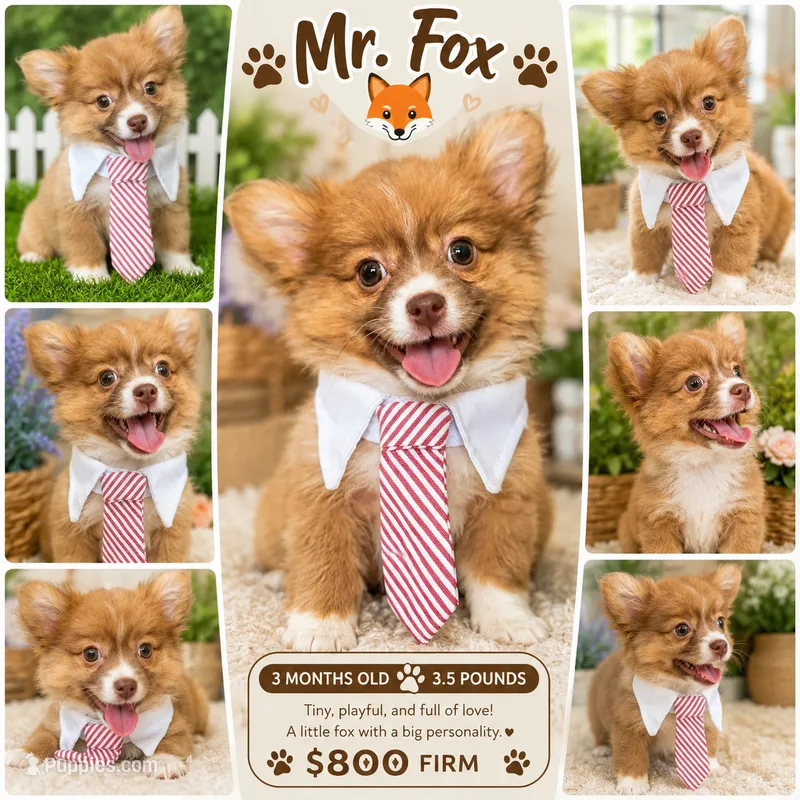 Mr.Fox  – Pomeranian puppy for sale in Moreno Valley, CA