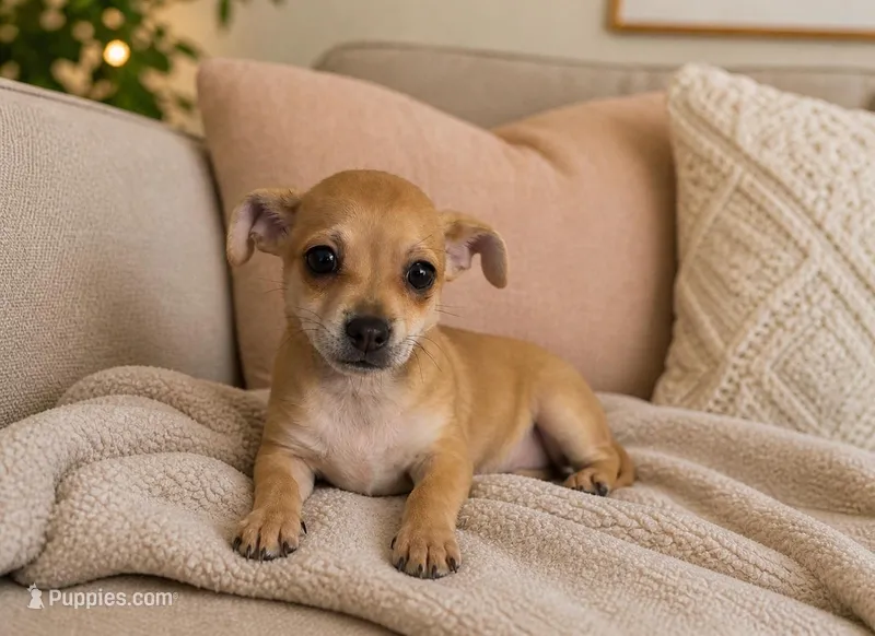 Pomchi girl  – Chihuahua, Pomeranian puppy for sale in Moreno Valley, CA