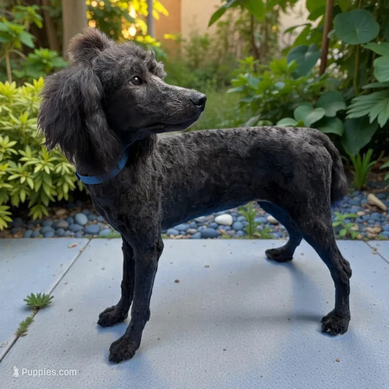 Inky  Female Moyen Poodle