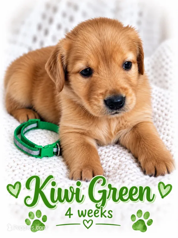 Green – Golden Retriever puppy for sale in Apple Valley, CA