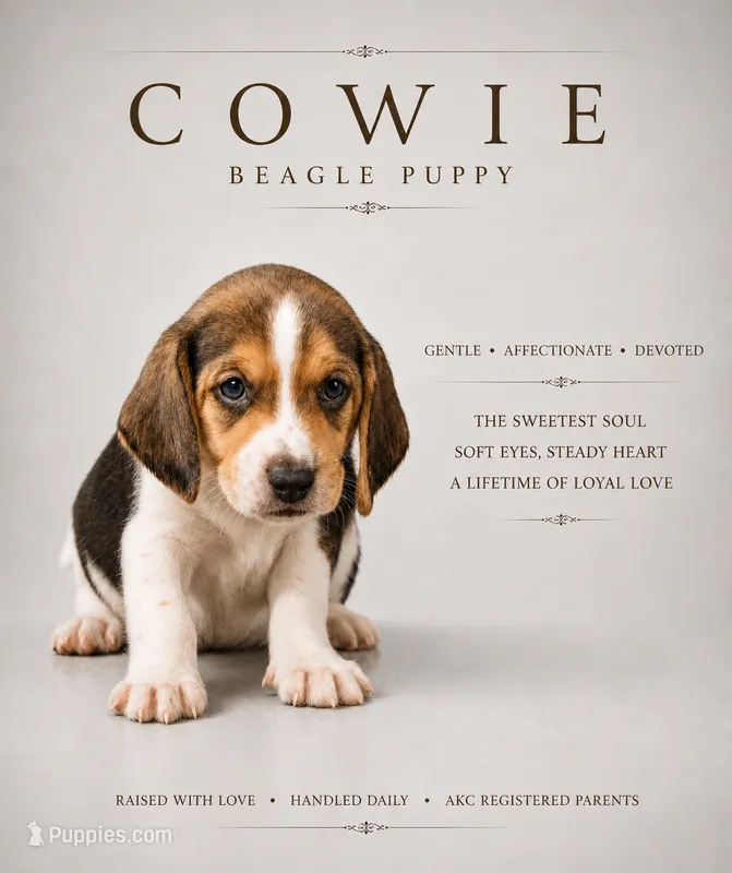 Cowie – Beagle puppy for sale in Bardstown, KY