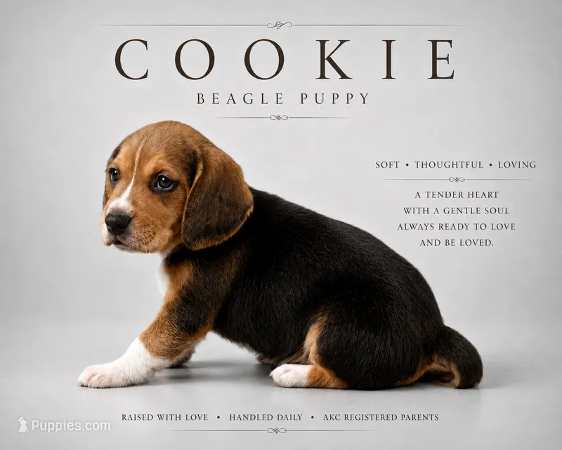 Cookie – Beagle puppy for sale in Bardstown, KY