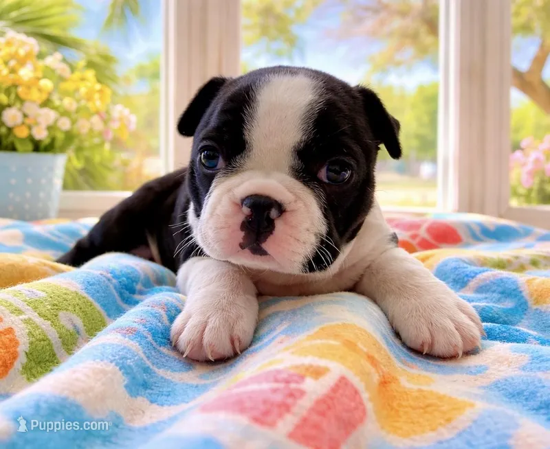 Betsy – Boston Terrier puppy for sale in Anson, TX