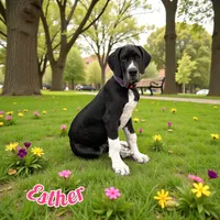 Esther , a female Great Dane for sale in Orange Grove, TX – Photo 7 of 7