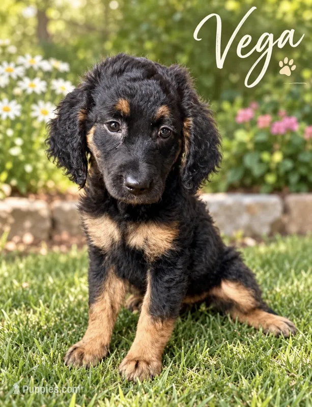 Vega – Miniature Bernedoodle, Miniature Aussiedoodle puppy for sale in Spring Hill, FL