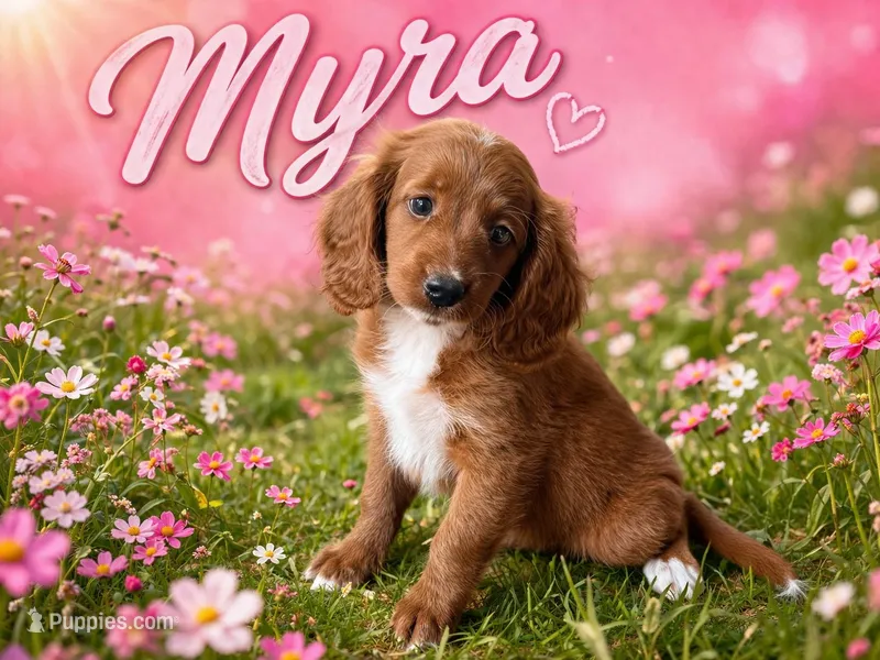 Myra  – Miniature Goldendoodle puppy for sale in Port Richey, FL