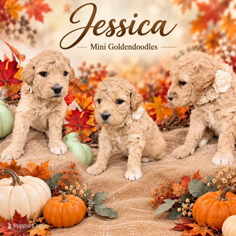 Jessica  – Goldendoodle puppy for sale in Saint Anthony, ID