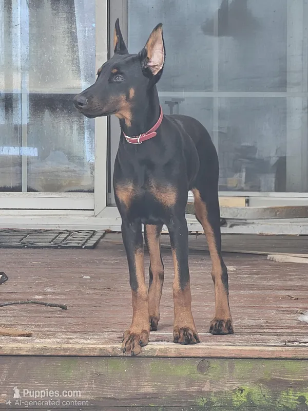 Scarlett , a female Doberman Pinscher for sale in Millsboro, DE – Photo 1 of 1