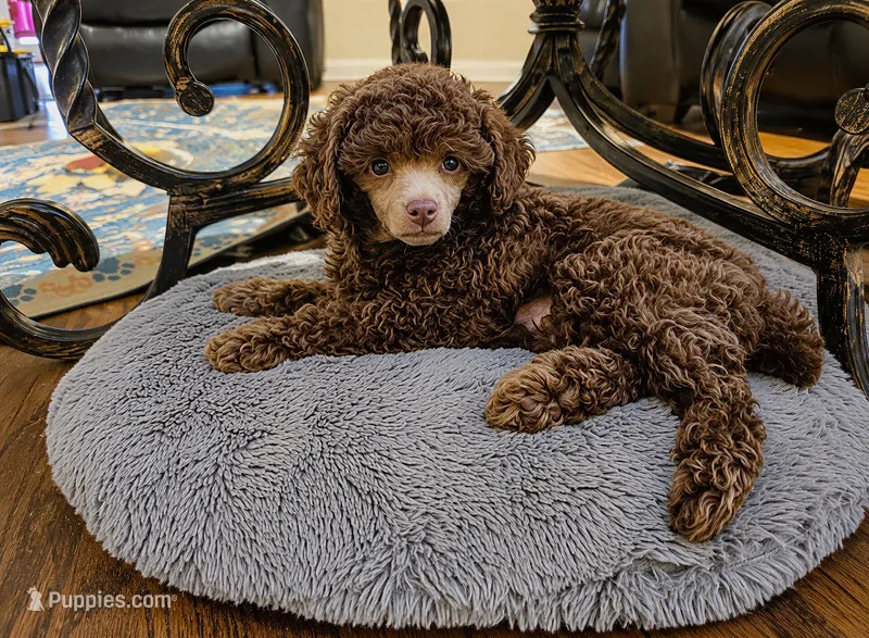 AKC Cafè female – Poodle - Toy  puppy for sale in Aubrey, TX