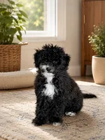 Smudge, a male Lhasapoo for sale in Yoder, WY – 2 of 3