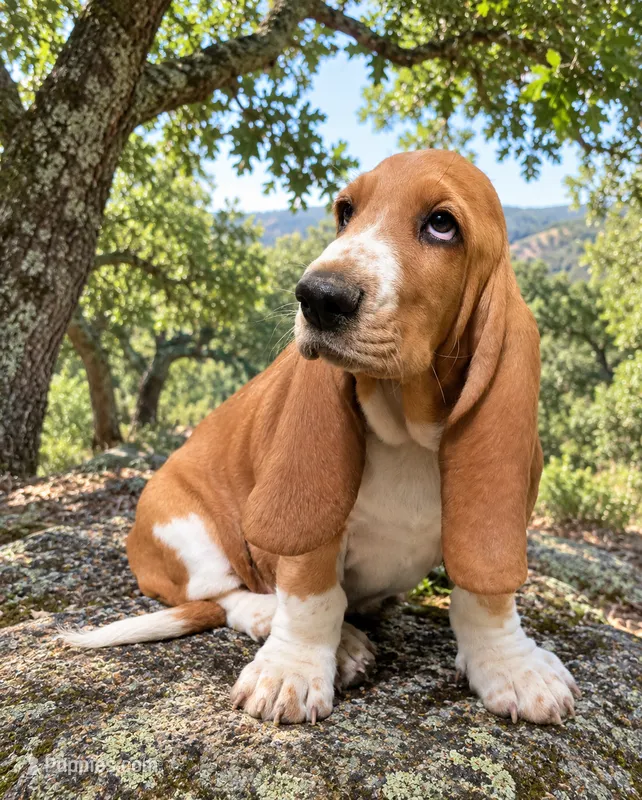 AKC Dusty – Basset Hound puppy for sale in Fredericksburg, TX