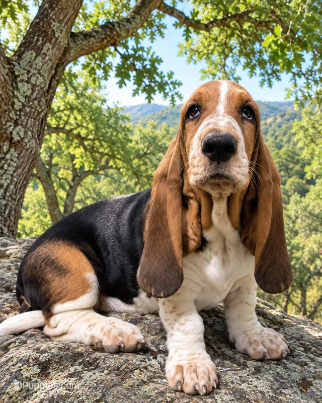 AKC Nori – Basset Hound puppy for sale in Fredericksburg, TX