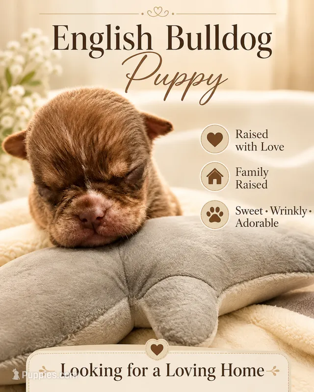 Dotty – English Bulldog puppy for sale in Pueblo, CO