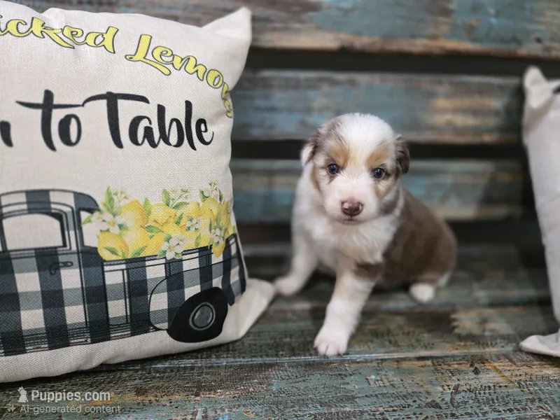 Ella – Australian Shepherd puppy for sale in Paris, TN