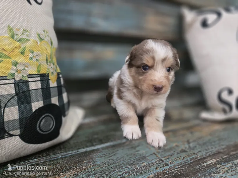 Elsie – Australian Shepherd puppy for sale in Paris, TN