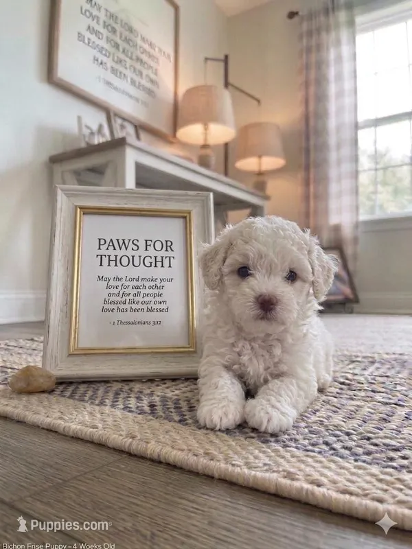 Boomer – Bichon Frise puppy for sale in Maysville, AR