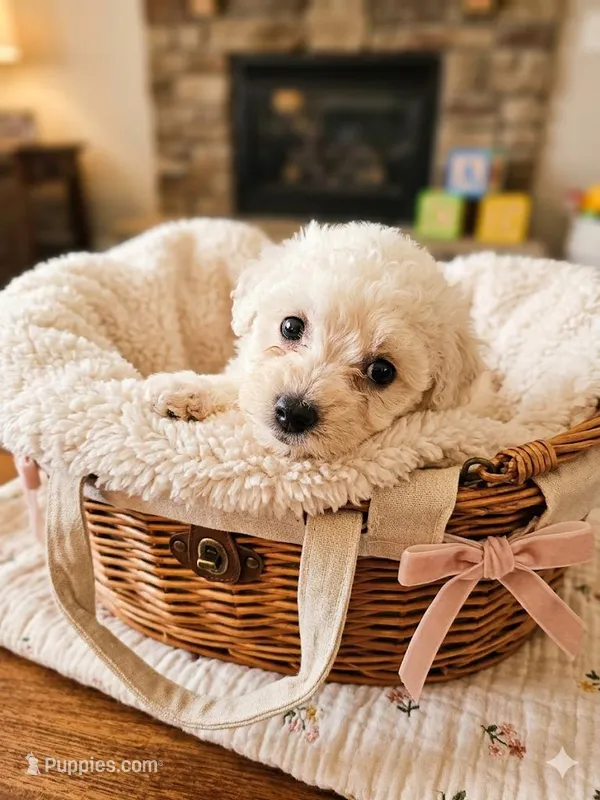 Jelly bean – Bichon Frise puppy for sale in Maysville, AR