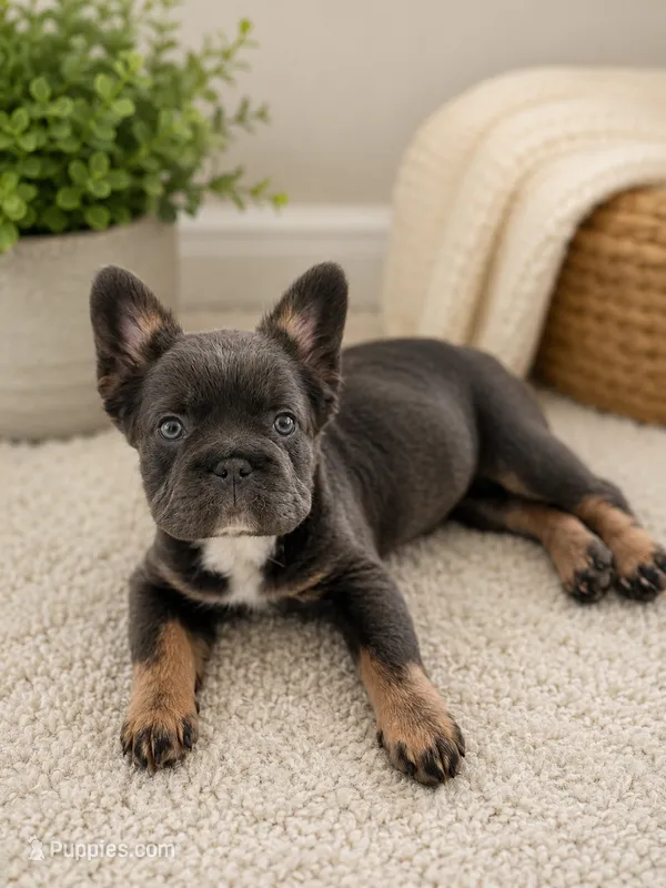 READY NOW fluffy frenchie – French Bulldog puppy for sale in Plano, IL