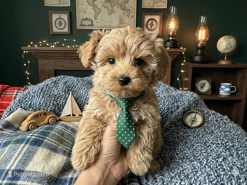 Ruby's green boy  – Maltipoo, Poodle - Toy  puppy for sale in Conway, SC