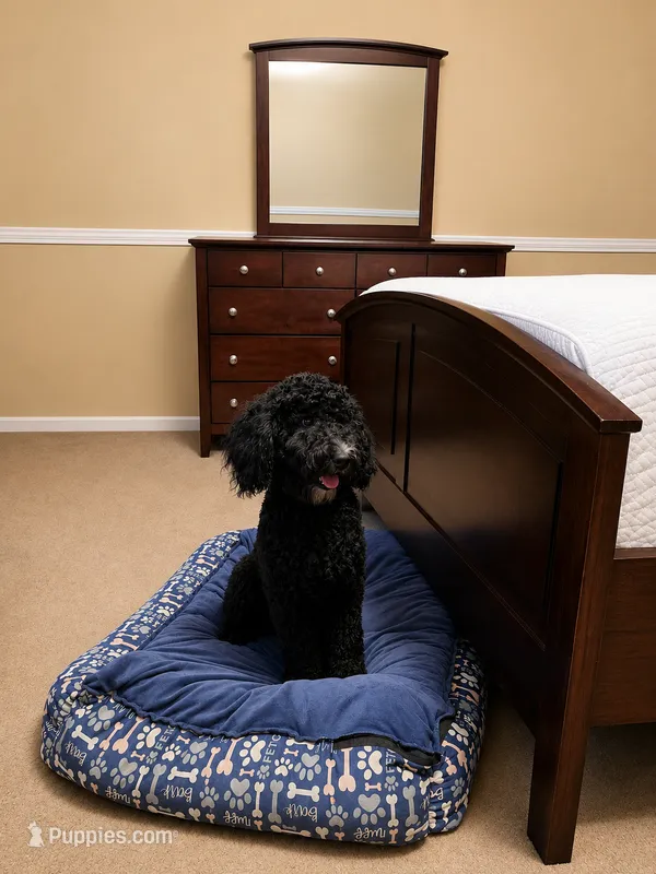 Onyx – Miniature Bernedoodle puppy for sale in Albertson, NC
