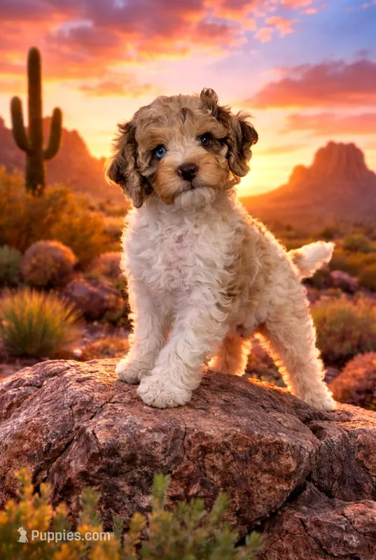 Merle Marvel – Cockapoo puppy for sale in Bristow, OK